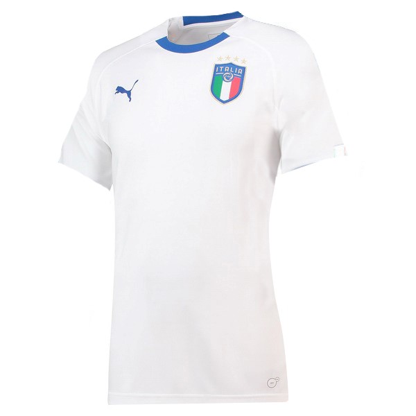 Camiseta Italia Segunda Mujer 2018 Blanco